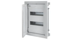 Rozdzielnica podtynkowa modułowa drzwi metalowe 24mod. 2x12 IP40