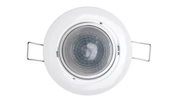 Czujnik ruchu i zmierzchu na podczerwień 8 metrów 1000W 360 stopni 230-240V 50Hz IP44 biały IS D 360 601317