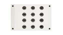 Obudowa kasety 12-otworowa 22mm szara IP67 M22-I12 222688