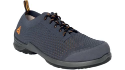 Półbuty z poliestru i bawełny, podeszwa PU, kolor szaro-pomarańczowy rozmiar 45 SUMM2SPGR45