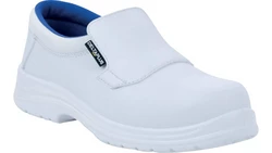 Półbuty z mikrofibry podeszwą z dwuwarstwowego pu kolor biały rozmiar 45 ROBI4S2BC45