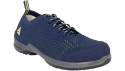 Półbuty z poliestru i bawełny, podeszwa PU, kolor niebiesko-żółty rozmiar 45 SUMM2SPBL45