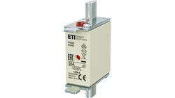 Bezpiecznik nożowy Wkładka topikowa, przemysłowa zwłoczna KOMBI NH000, NH00C gG/gL 50A 500V ETI POLAM