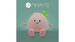 MARYS LAMPKA NOCNA LED BRZOSKWINIA