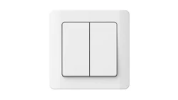 Łącznik podtynkowy świecznikowy, Silva, biały / 46133