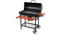 LUND GRILL WĘGLOWY Z POKRYWĄ, RUSZT 71X34,5CM 99908