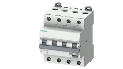 Wyłącznik różnicowo-nadprądowy 6 kA, 4-bieg. typ A, 30 mA, char. C, In: 6 A Un: 400 V 5SU1346-7FP06