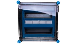 Skrzynka modułowa Mi, IP 65, wlk.2 - 2x12 modułów, bez zacisków, z drzwiczkami Mi 1226 2000619