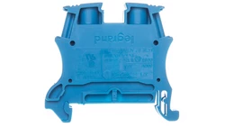 Złączka szynowa 2-przewodowa 10mm2 niebieska 037103