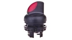 Napęd przełącznika 2 położeniowy czerwony z podświetleniem z samopowrotem M22S-WLK-R 216815