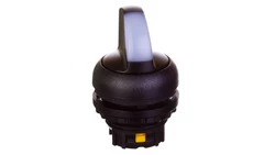 Napęd przełącznika 3 położeniowy biały z podświetleniem z samopowrotem M22S-WLK3-W 216834