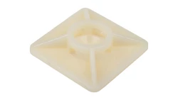 Podstawa przylepna 27x27mm biała BMB0902E /100szt./