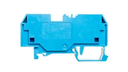 Złączka szynowa 2-przewodowa 10mm2 niebieska 284-904 /25szt./