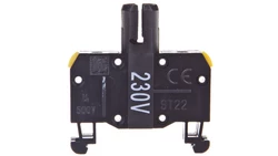 Oprawka lampki żarówka BA9s 230V AC bez lampki ST22-1417R04