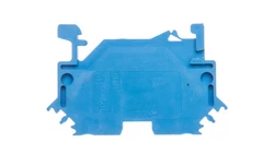 Złączka szynowa 2-przewodowa 4mm2 niebieska 281-604 /50szt./