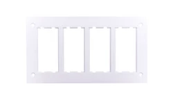 Simon Connect Ramka CIMA PRO poczwórna do puszki SBM450 8x K45 czysta biel SBM4029