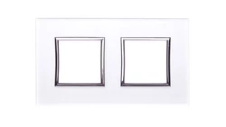 DANTE Ramka podwójna szkło PERL GLASS 4504182