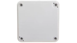 Puszka hermetyczna natynkowa 108x108x56mm IP65 szara PH-1A.1 28.11