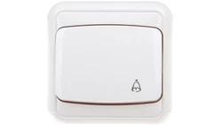 COSMO Przycisk /dzwonek/ biały 300404