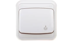 COSMO Przycisk /światło/ biały 300403