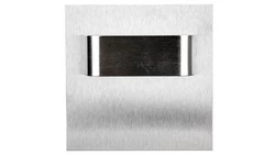 Oprawa przyschodowa TANGO Short LED Light 10 V DC 0,8 W IP 66 3000 K szlif Inox