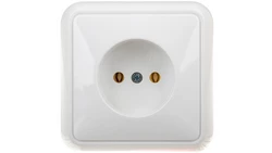 COSMO Gniazdo pojedyncze b/u białe 300431