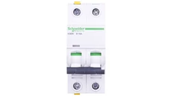 Wyłącznik nadprądowy 2P B 16A 6kA AC iC60N-B16-2 A9F03216