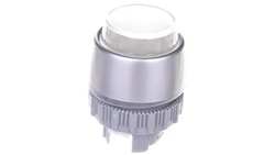 Napęd przycisku 22mm biały z samopowrotem z podświetleniem SP22-WLB