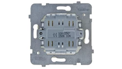 KARO Łącznik podwójny z podświetleniem ecru perłowy ŁP-11SS/m/42