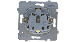 KARO Gniazdo pojedyncze z/u Schuko ecru perłowy GP-1SS/m/42