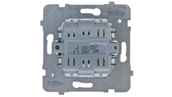 KARO Łącznik kontrolny z podświetleniem srebrny perłowy ŁP-12SS/m/43