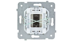 KARO Gniazdo głośnikowe pojedyncze ecru perłowy GG-1S/m/42