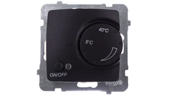 KARO Regulator temperatury /czujnik napowietrzny/ czekoladowy metalik RTP-1SN/m/40