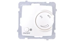 KARO Regulator temperatury /czujnik podłogowy/ ecru perłowy RTP-1S/m/42