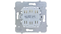 KARO Łącznik schodowy podwójny srebrny perłowy ŁP-10S/m/43