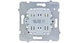 KARO Przycisk podwójny zwierny biały ŁP-17S/m/00