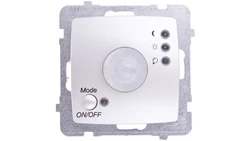 KARO Elektroniczny czujnik ruchu srebrny perłowy ŁP-16S/m/43