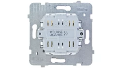 KARO Przycisk podwójny zwierny srebrny perłowy ŁP-17S/m/43