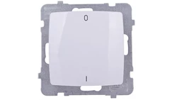 KARO Łącznik podwójny biały ŁP-11S/m/00