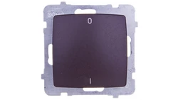 KARO Łącznik podwójny czekoladowy metalik ŁP-11S/m/40