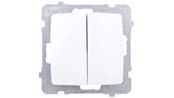 KARO Łącznik świecznikowy biały ŁP-2S/m/00