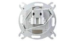 KARO Gniazdo antenowe RTV-SAT końcowe ecru perłowy GPA-SS/m/42