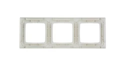 KARO Ramka potrójna do łączników IP44 ecru perłowy RH-3S/42