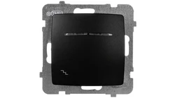 KARO Łącznik schodowy z podświetleniem czekoladowy metalik ŁP-3SS/m/40