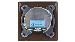 AKCENT Gniazdo antenowe RTV przelotowe 16dB brązowe GPA-16AP/24