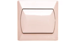 AKCENT Łącznik pojedynczy beżowy ŁP-1A/01