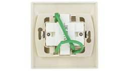 AKCENT Łącznik schodowy + pojedynczy z podświetleniem beżowy ŁP-9AS/01