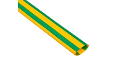 Rura termokurczliwa cienkościenna, odcinki 1m (50 szt.), CR 12,7/6,4 żółto-zielona, 427563