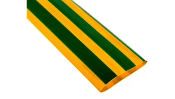 Rura termokurczliwa cienkościenna, odcinki 1m, CR 38,1/19,1 żółto-zielona, 427593