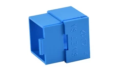 Króciec dystansowy 22x22mm do puszek szeregowych niebieski KD12 37088003 /50szt./